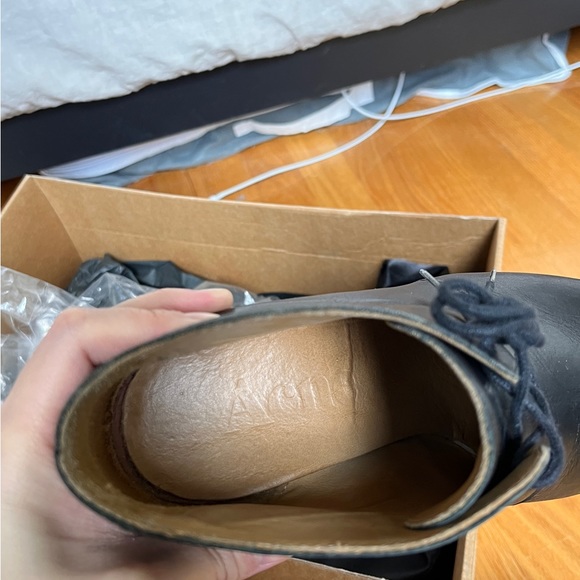 ACNE Atacoma Black Iconic Wedge - Picture 7 of 8